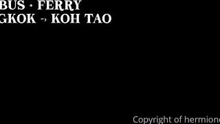 Hermione Potter Koh Tao Thailand Video Leaked