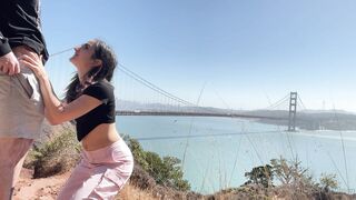 Jodie Johnson San Francisco outdoor creampie