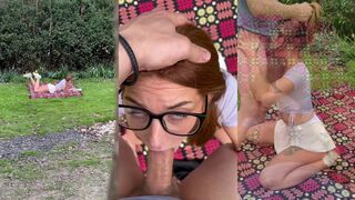 Lola uk ginger babe public bg pov + facial HOT