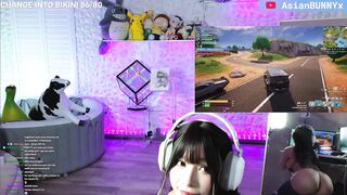 Asian bunny Twitch VOD