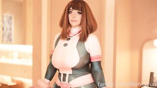 Momokun Mommy Ochako Anal Training