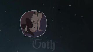 ShyGothExhib & Pxlprncss - Our Very First Cum Walk! (Bj, Facial & Little Swallow)