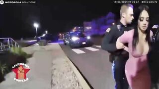 JerseyGirl arrested. rides cop at station