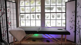 Amouranth naked oily massage