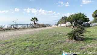 Iviroses Very public oily catwalk in high heels UNCENSORED HD!