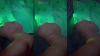 Aroomi Kim Naked in Pool Onlyfans