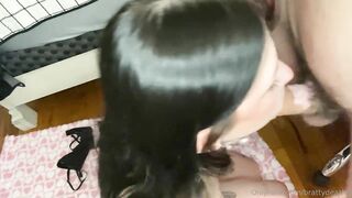 Brattydeath POV BG Sloppy Blowjob