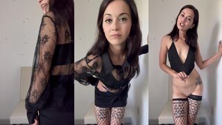 Evelyn roleplay solo dildo ride HOT