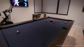Taliyaandgustavo pool table sextape onlyfans