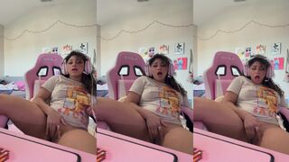 Altheaj69 gamer girl masturbating