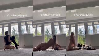Beth Lily naked yoga