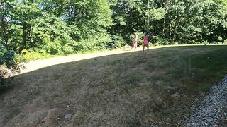 Nicoledoshi and Tiffanypink - Water Gun Fight Turns To Pov Threesome (1080p)