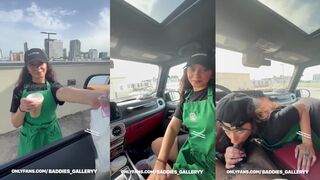 Hooneyydeww Starbucks Barista Sex Tape