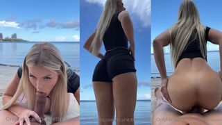 ScarlettKissesXO Beach Sex Tape