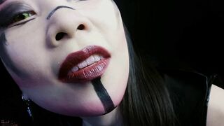Aiko Moe - Demon dom JOI Mouth and FEETCEI