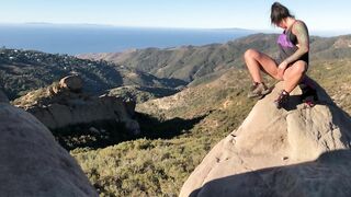 Felicity Feline Peeing In Nature