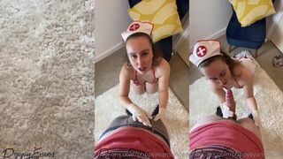 Poppy British uk nurse pov bg creampie