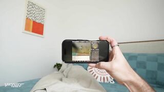 Aderes Quin Gets Accidental Anal Creampie From Jak Knife