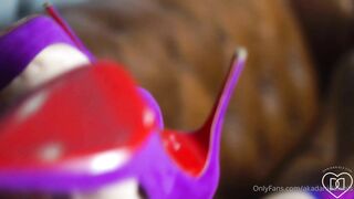 D.D OF - Purple Heels