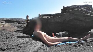 GentlyPerv x Federica Crown - I SUDDENLY SEE A HARD DICK ON THE BEACH
