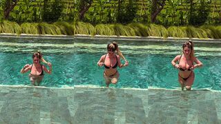 Kaitlyn Krems come for a dip