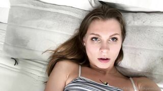 Kelly Jane Caron-Gerstine is cozying up in bed 2