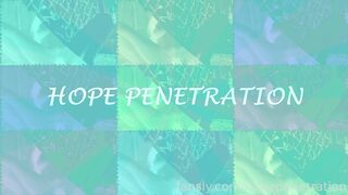 Hope Penetration Fisting and Squirting Custom