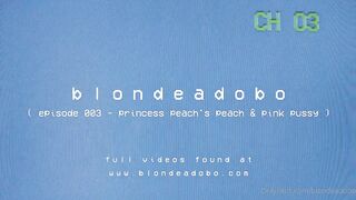 BlondeAdobo  Princess Peach Riding A Hard Cock