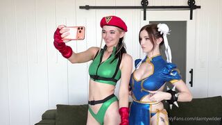 Dainty Wilder, Madi Ruve Chun-Li Takes Cammy's Virginity