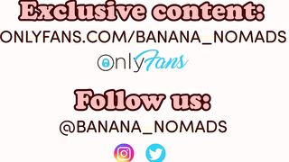 Banana_Nomads - Feet Worship, Oral Creampie & Squirt In Public Camper Van