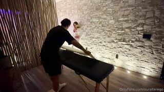 Rebecca McLeod  Comes For A Massage But Ended Up Fucking