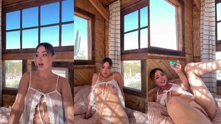 Sara Jean Underwood - new fingerhole vibrator