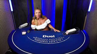 Bonnie Blue pregnant casino duel