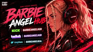 barbieangel beautiful blonde masturbates solo
