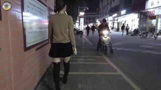 Fullfive public flashing after dinner