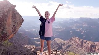 Eva Elfie - Public Sex In The Grand Canyon