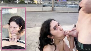 Artemis Carmona - Public Nude Flashing, Street Blowjob & Cum Walk Shopping