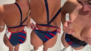 Kirstentoosweet Shows Off Her Ass Pussy