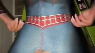 Kirsten - pretty YouTube influencer spiderman vlog Leaked onlyfans pov Sextape beauty