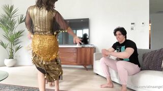 gattouzO with Alina Angel, Sasha Pearl