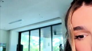 Lyna Perez 30 August Livestream Nip Slip