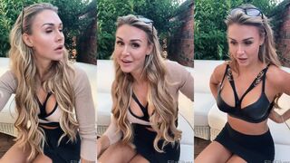 Ella Silver - outdoor anal dildo