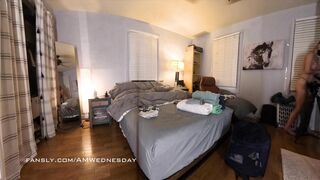 AMWednesday - Cleaning in Thong - Multi View