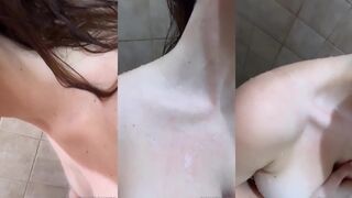 Amanda Cerny naked shower tits & bare ass