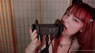 Maimy asmr - Cat Earlicking