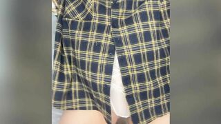 Lauren strip + dildo solo