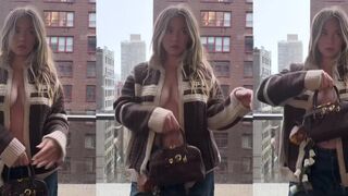 Sydney Sweeney public nude braless