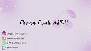 cherry crush asmr layered mouth sounds patreon video leaks