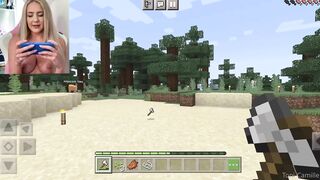 Toni Camille playing minecraft ft Bonnie