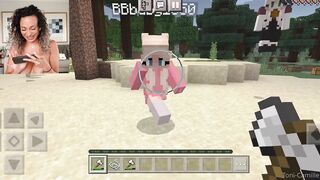 Toni Camille playing minecraft ft Bonnie